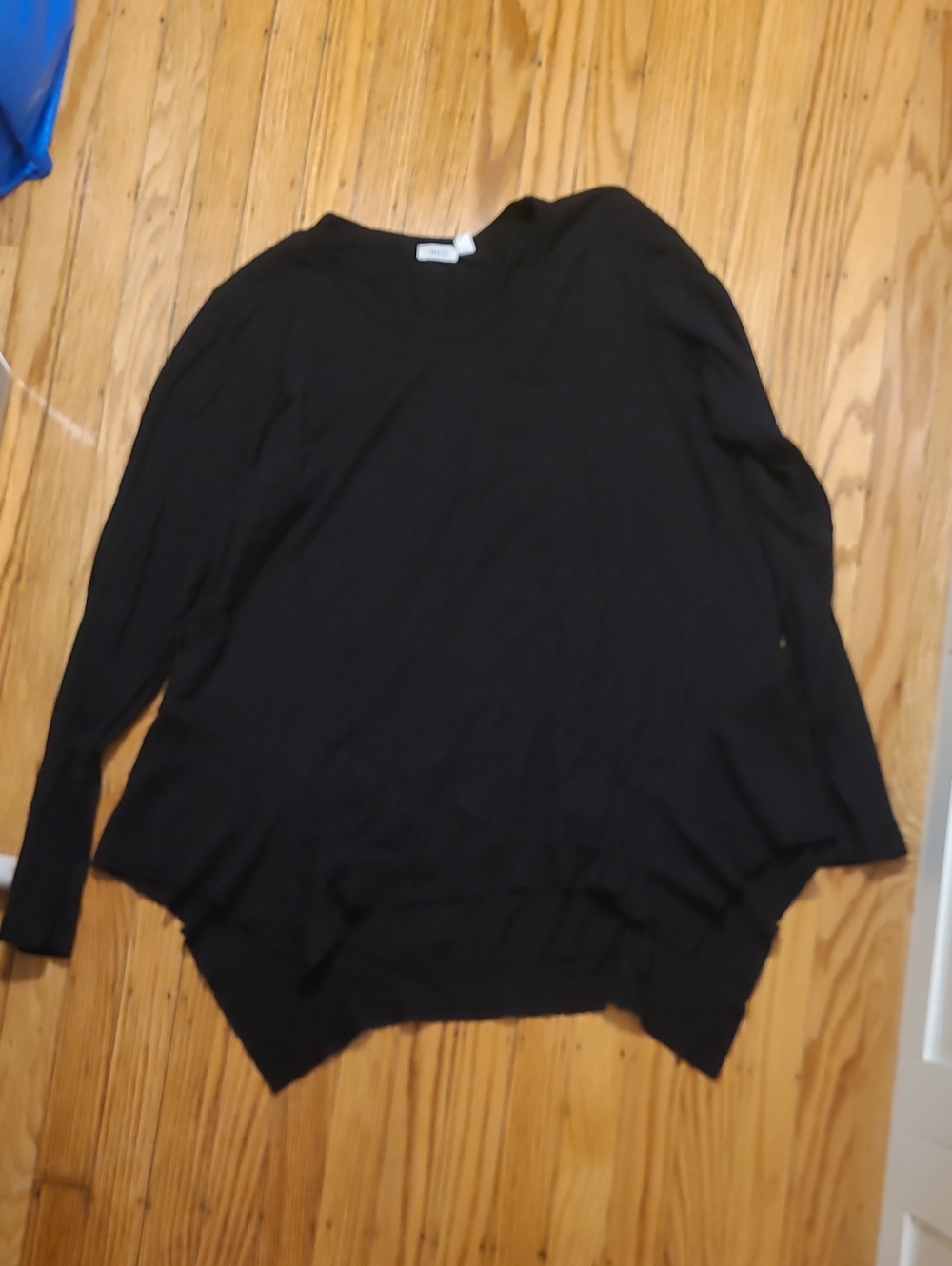 Wilt Black Scoopneck Lightweight Women's Sweater